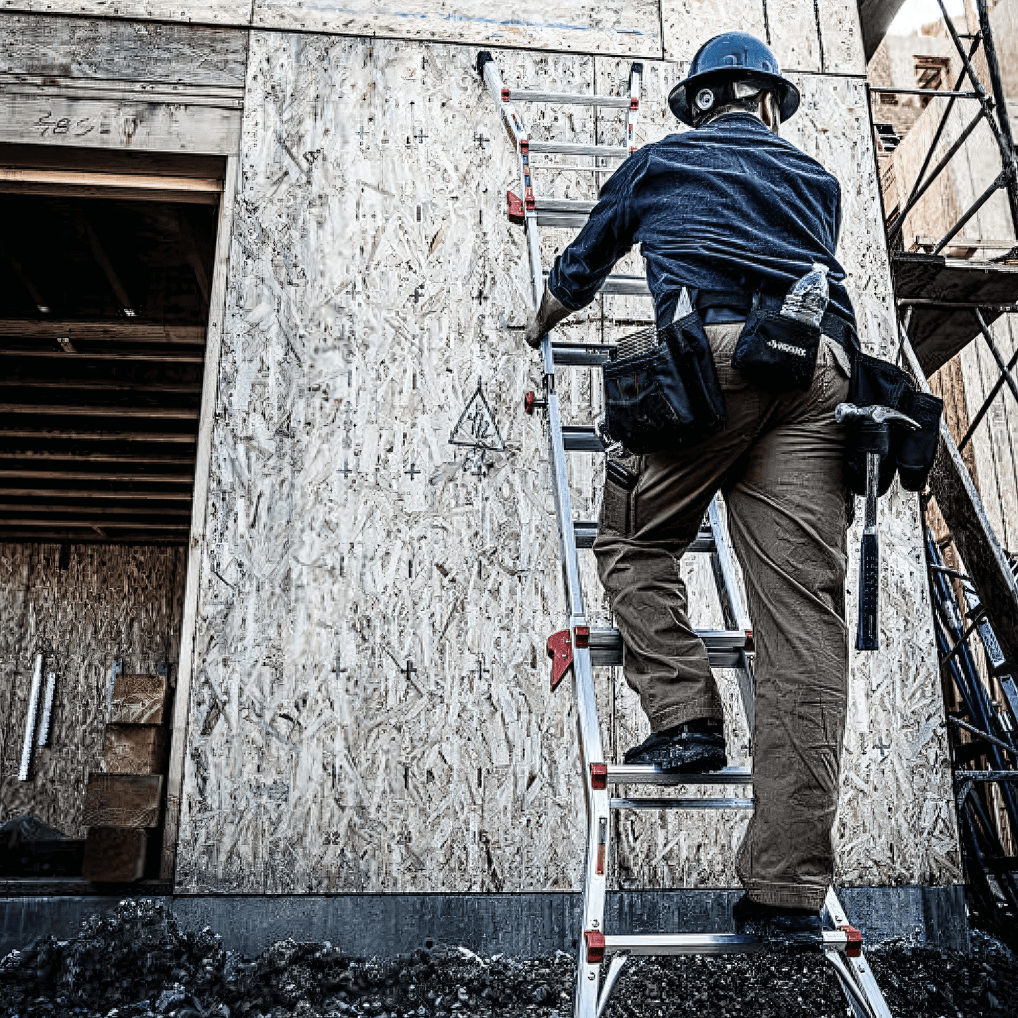 Little Giant Velocity – Nahaufnahme – erhältlich bei diegrueneleiter.ch ab 529.30 CHF – Sprossen: 4x3 Sprossen