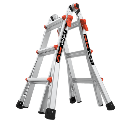 Little Giant Velocity – Produktbild – erhältlich bei diegrueneleiter.ch ab 529.30 CHF – Sprossen: 4x3 Sprossen