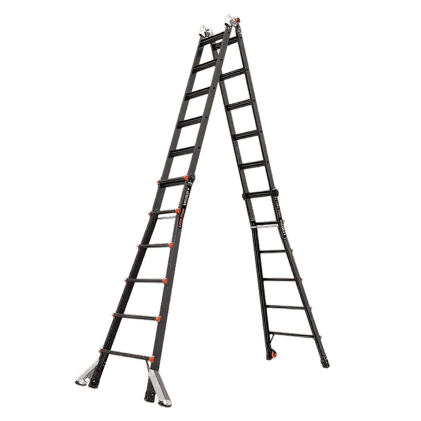 Little Giant Velocity Pro – Produktansicht – erhältlich bei diegrueneleiter.ch ab 671.70 CHF – Sprossen: 4x4 Sprossen