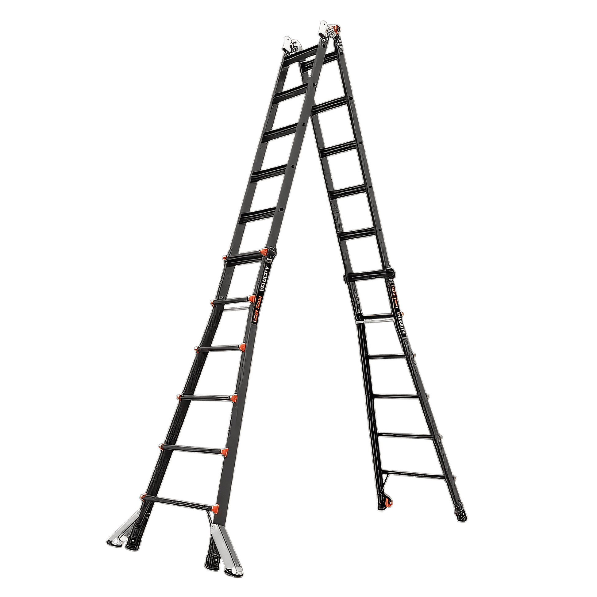 Little Giant Velocity Pro – Produktansicht – erhältlich bei diegrueneleiter.ch ab 671.70 CHF – Sprossen: 4x4 Sprossen